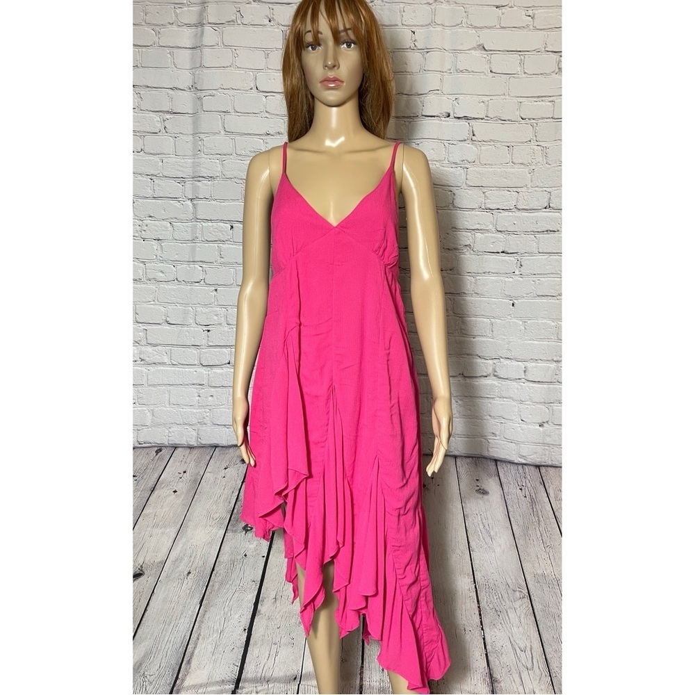 New Free People Pink Tumi Tunic Dress Size S - Picture 2 of 10